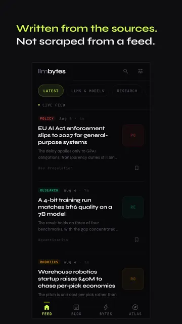 LLMBytes screenshot 2
