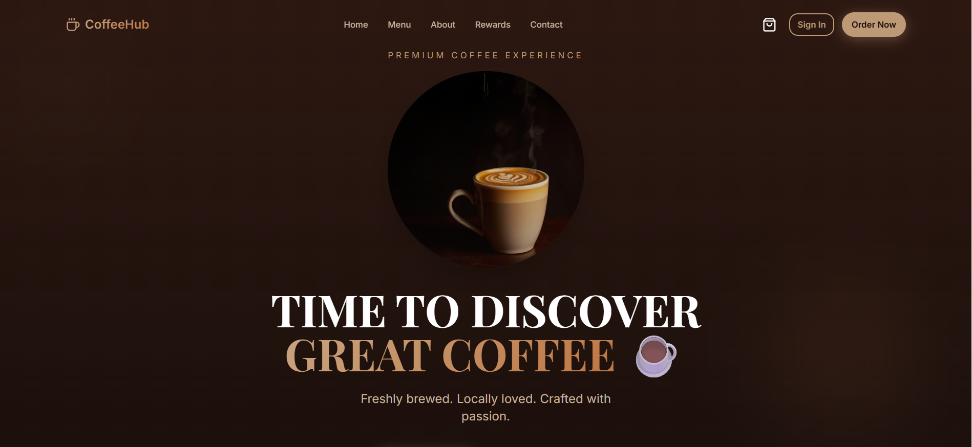 CoffeeHub screenshot 1