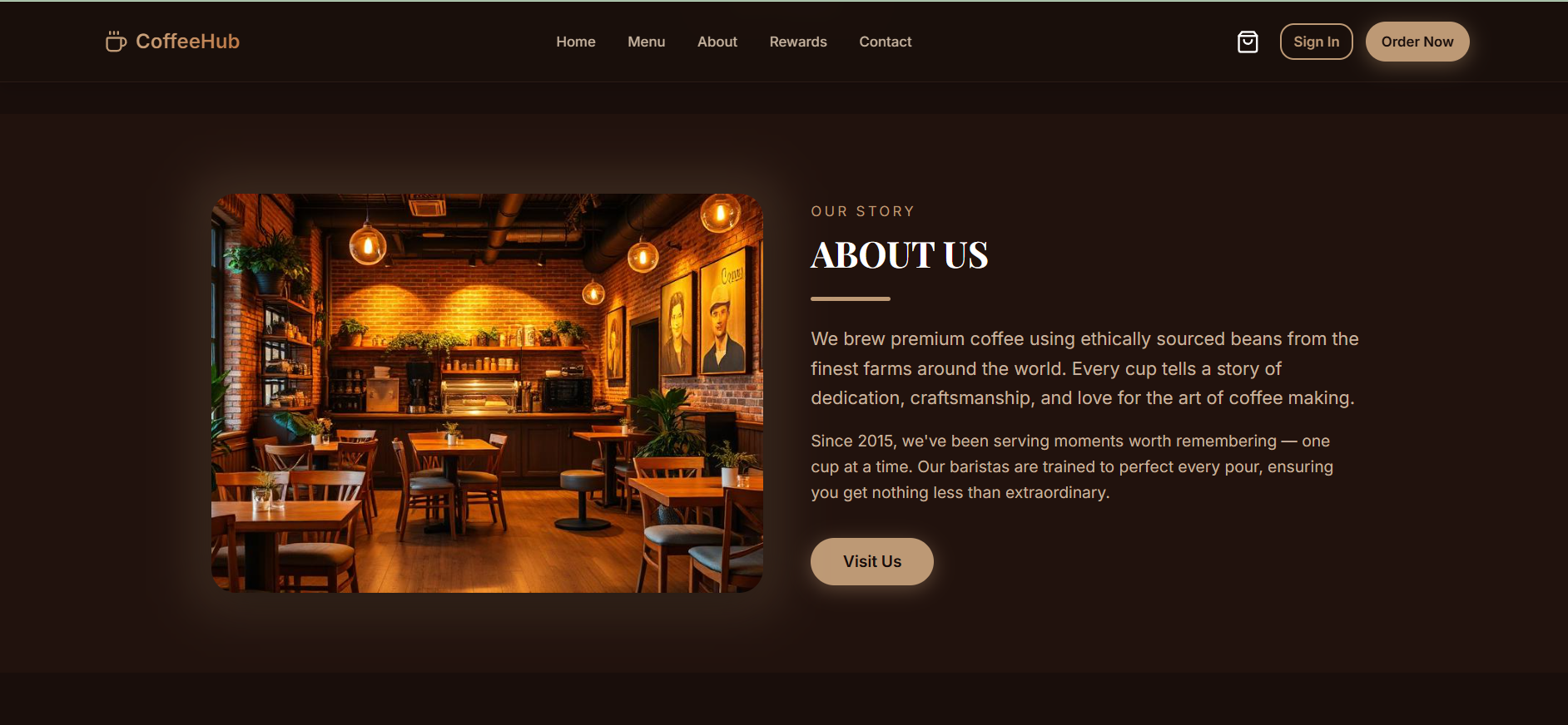 CoffeeHub screenshot 2